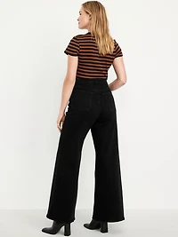 Extra High-Waisted Super Wide-Leg Jeans