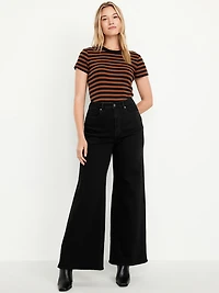 Extra High-Waisted Super Wide-Leg Jeans
