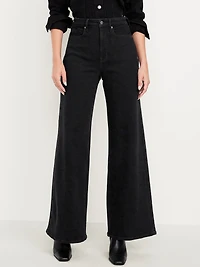 Extra High-Waisted Super Wide-Leg Jeans