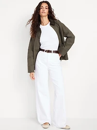 Extra High-Waisted Wide-Leg Jeans