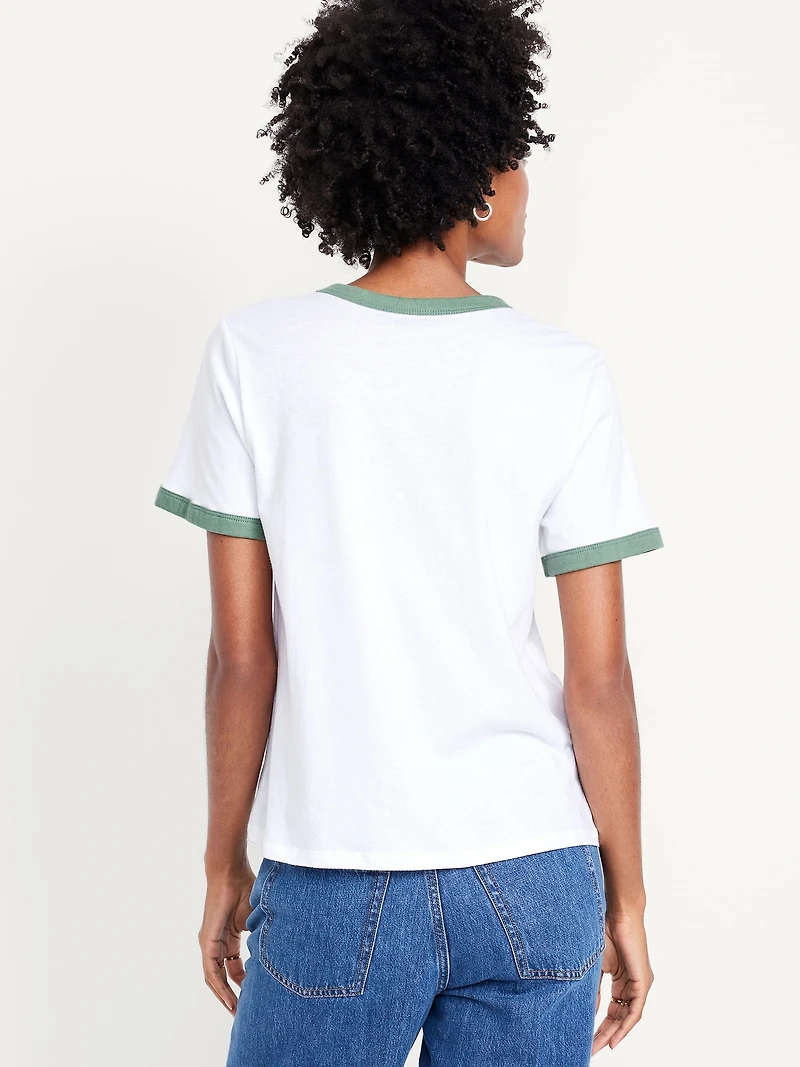 EveryWear Graphic Ringer T-Shirt