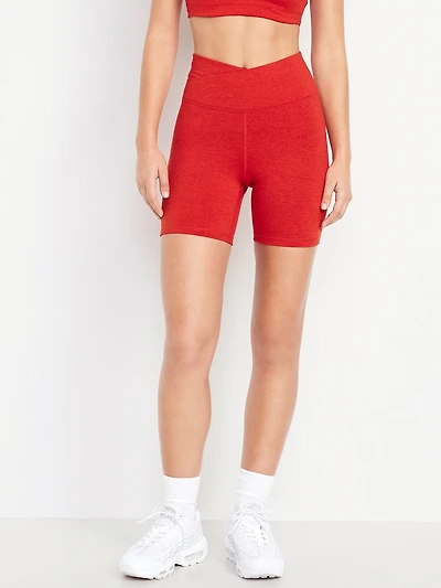 Extra High-Waisted CloudComfy Biker Shorts - 6-inch inseam
