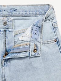 Mid-Rise Super Baggy Wide-Leg Jeans for Girls