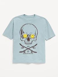 Smiley World™ Oversized Graphic T-Shirt for Boys