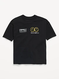 Smiley World™ Oversized Graphic T-Shirt for Boys