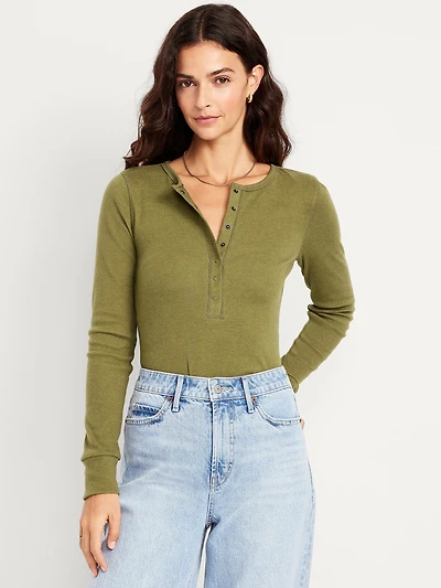 Cozy Snug Crew-Neck Henley