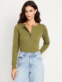 Cozy Snug Crew-Neck Henley