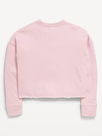 Nirvana™ Long-Sleeve Cropped T-Shirt for Girls