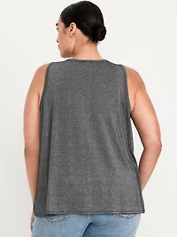 Luxe High-Neck Shine Top