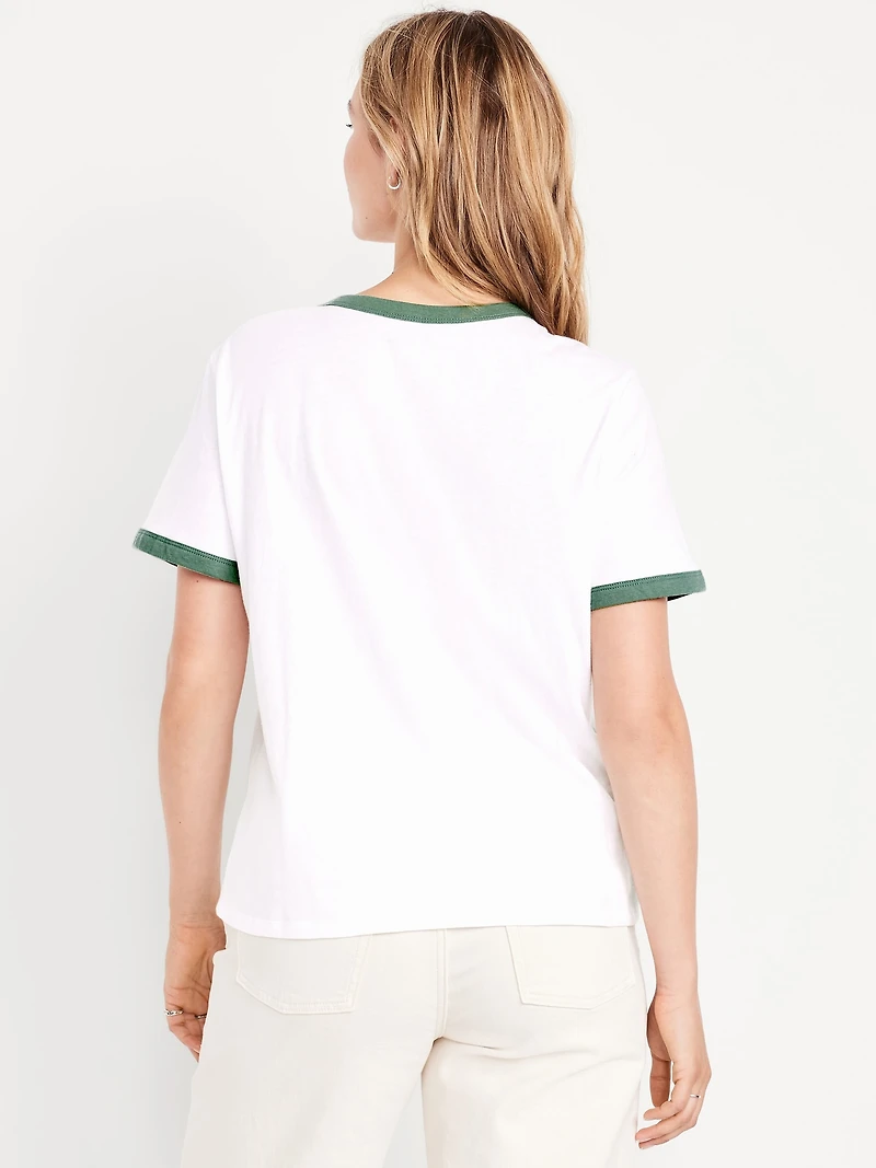 EveryWear Graphic Ringer T-Shirt