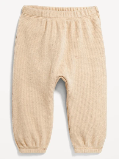 Pull-On Cozy Thermal-Knit Jogger Pants for Baby