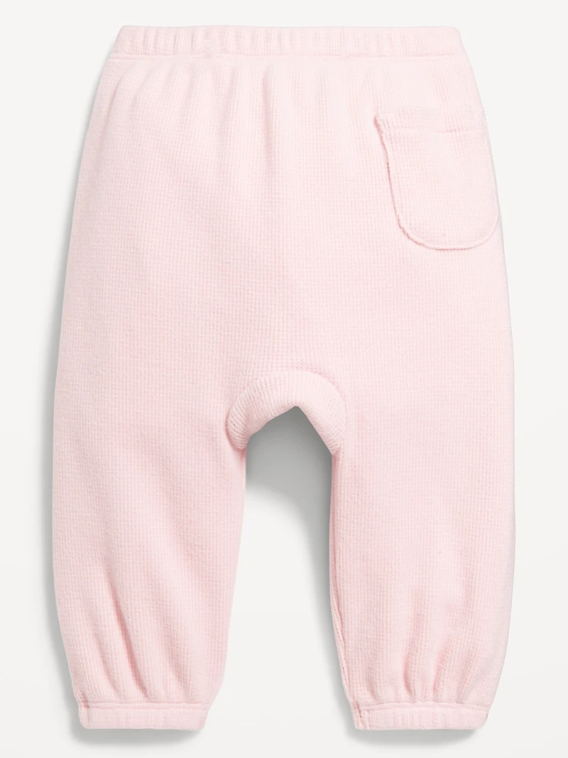 Pull-On Cozy Thermal-Knit Jogger Pants for Baby