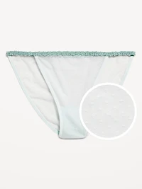 Mesh String Bikini Underwear