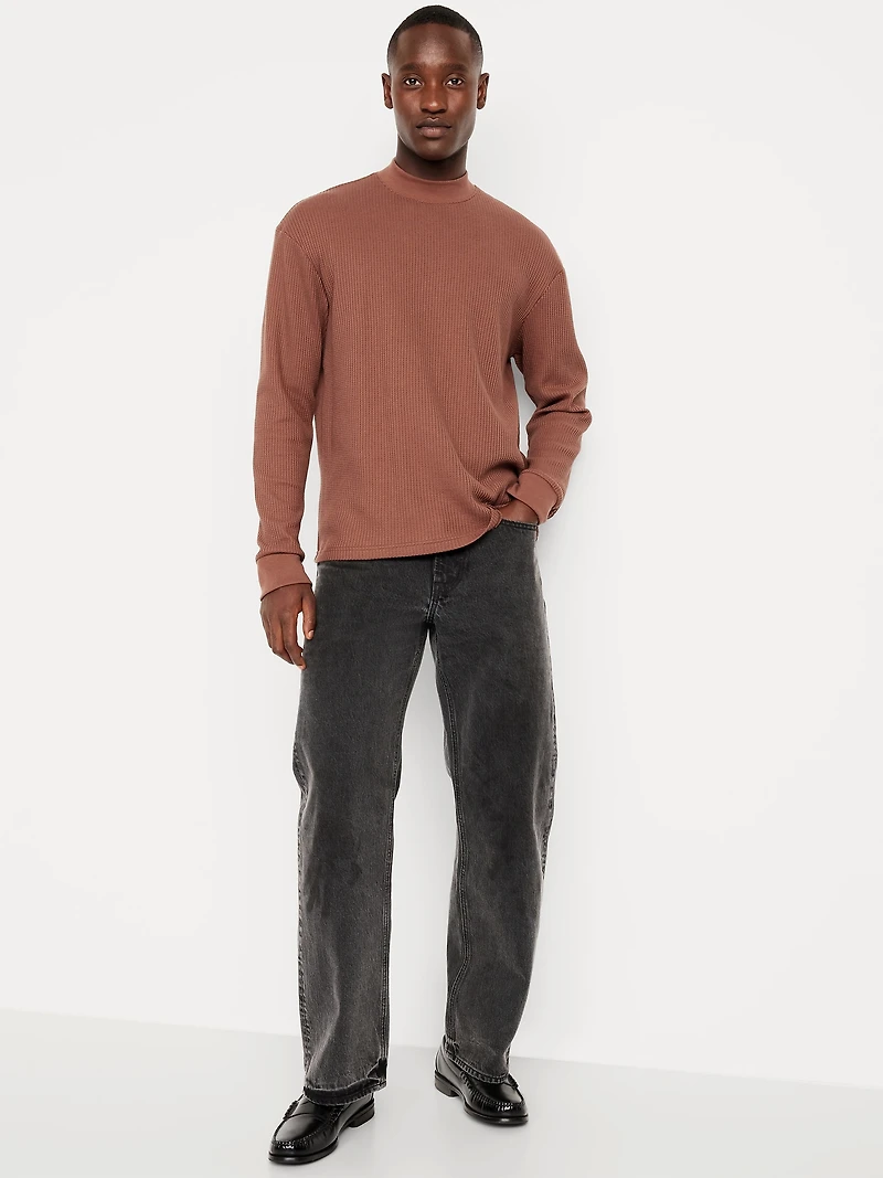 Heavyweight Long-Sleeve Waffle T-Shirt