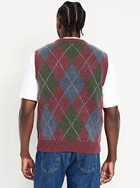 Wool-Blend Sweater Vest