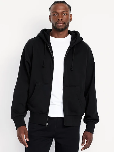 Oversized Heavyweight Zip Hoodie