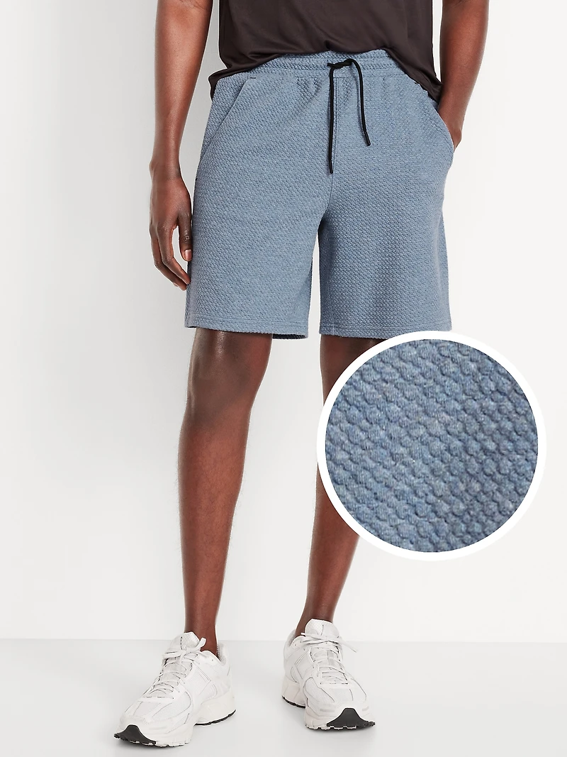 Dynamic Fleece Textured Shorts -- 8-inch inseam