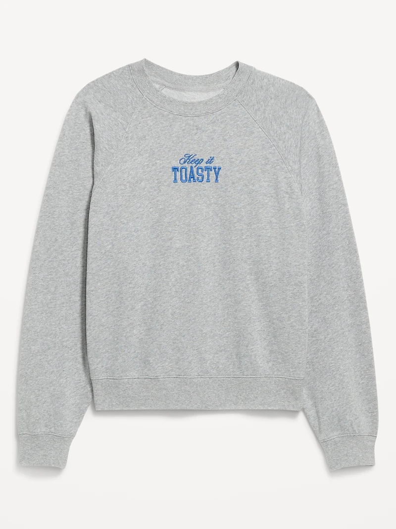 SoComfy Oversized Graphic Sweatshirt