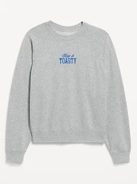 SoComfy Oversized Graphic Sweatshirt