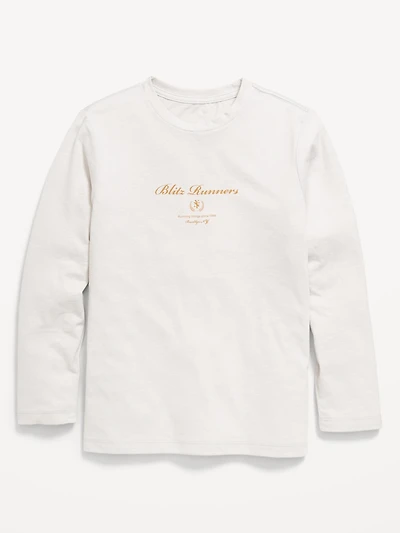 Long-Sleeve Graphic T-Shirt for Boys