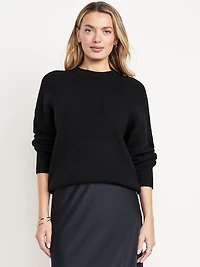 SoSoft Crew-Neck Tunic Sweater