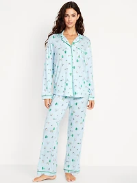Sunday Sleep Knit Jersey Pant Set