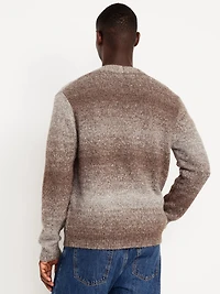 Wool-Blend Ombré Cardigan