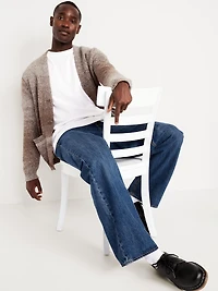 Wool-Blend Ombré Cardigan