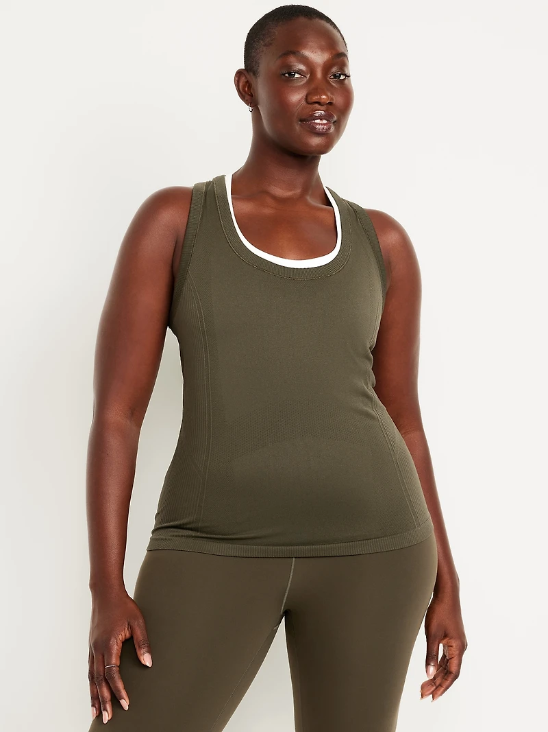 Fluid Seamless Fitted Tank Top