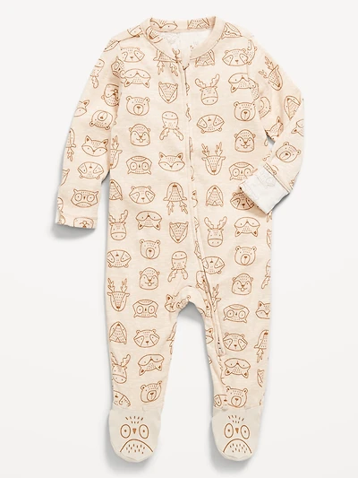2-Way-Zip Sleep & Play Footed One-Piece for Baby