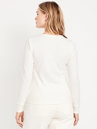 Cozy Snug Crew-Neck Henley