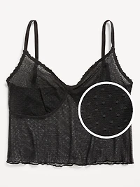Mesh Cami Bra