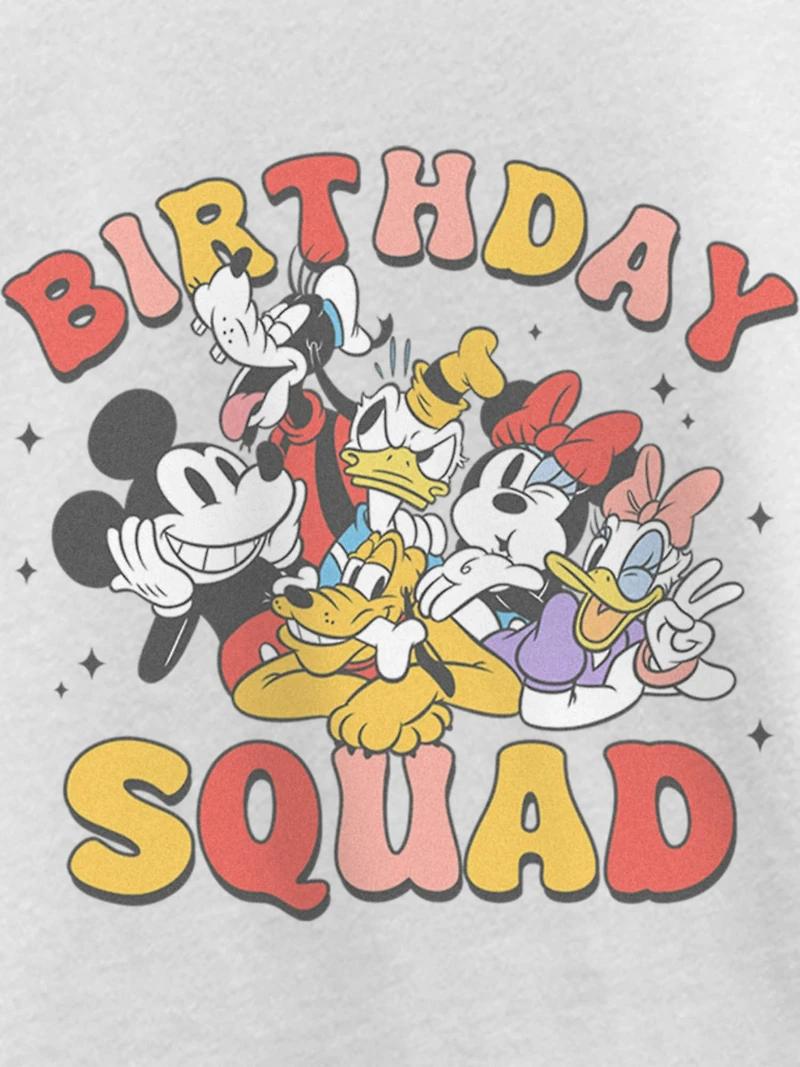 Disney Birthday Squad Graphic T-Shirt for Girls
