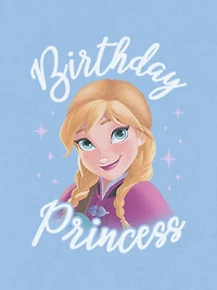 Disney Frozen Birthday Princess Graphic T-Shirt for Toddler