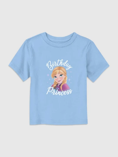 Disney Frozen Birthday Princess Graphic T-Shirt for Toddler