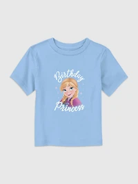 Disney Frozen Birthday Princess Graphic T-Shirt for Toddler