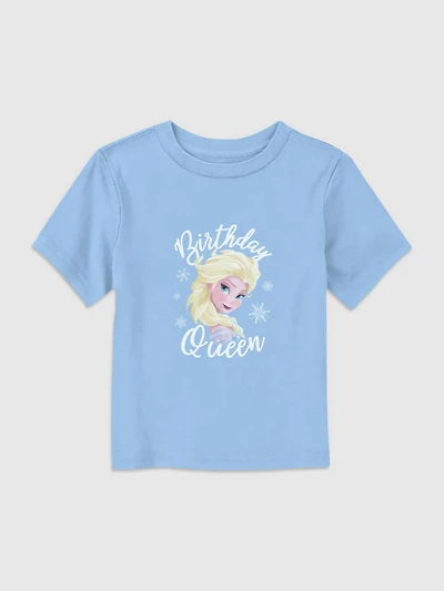 Disney Frozen Birthday Queen Graphic T-Shirt for Toddler