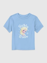 Disney Frozen Birthday Queen Graphic T-Shirt for Toddler