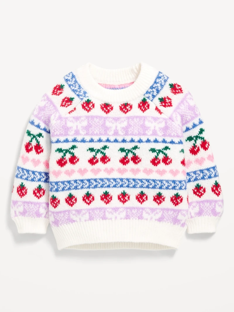 SoSoft Fair Isle Tunic Sweater for Baby