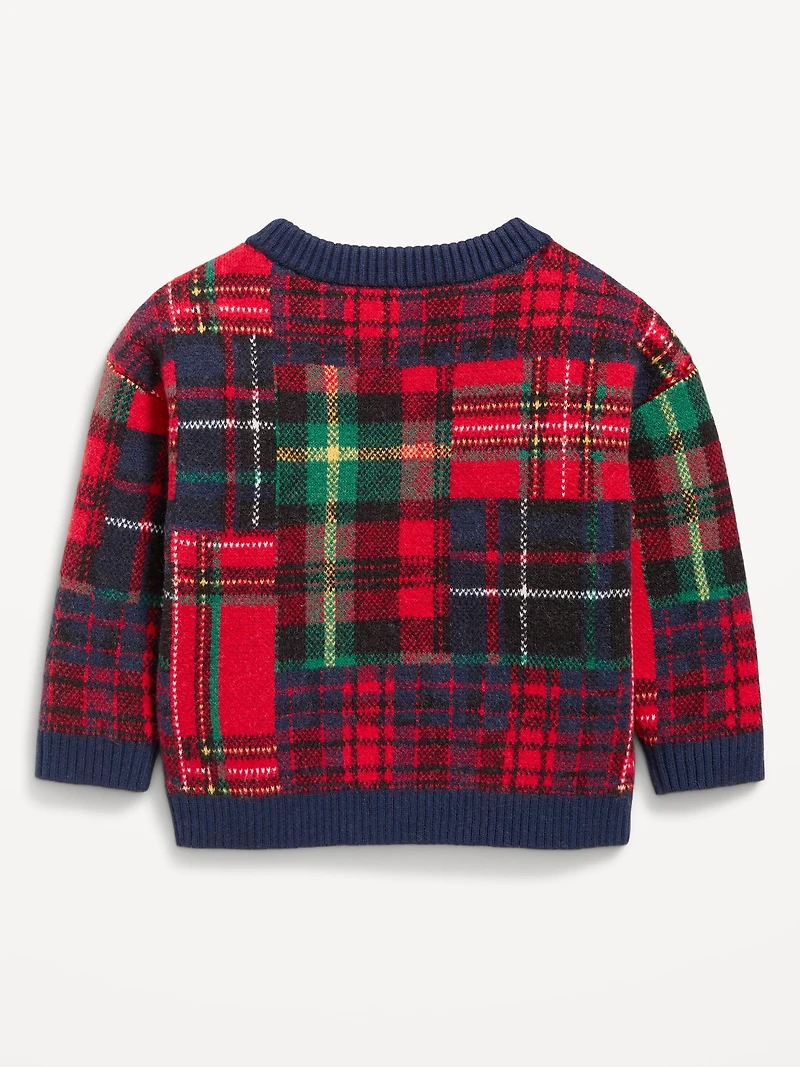 SoSoft Unisex Plaid Sweater for Baby