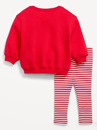 Tunic Sweatshirt and Leggings Set for Baby