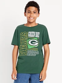 Green Bay Packers Gender-Neutral Graphic T-Shirt for Kids