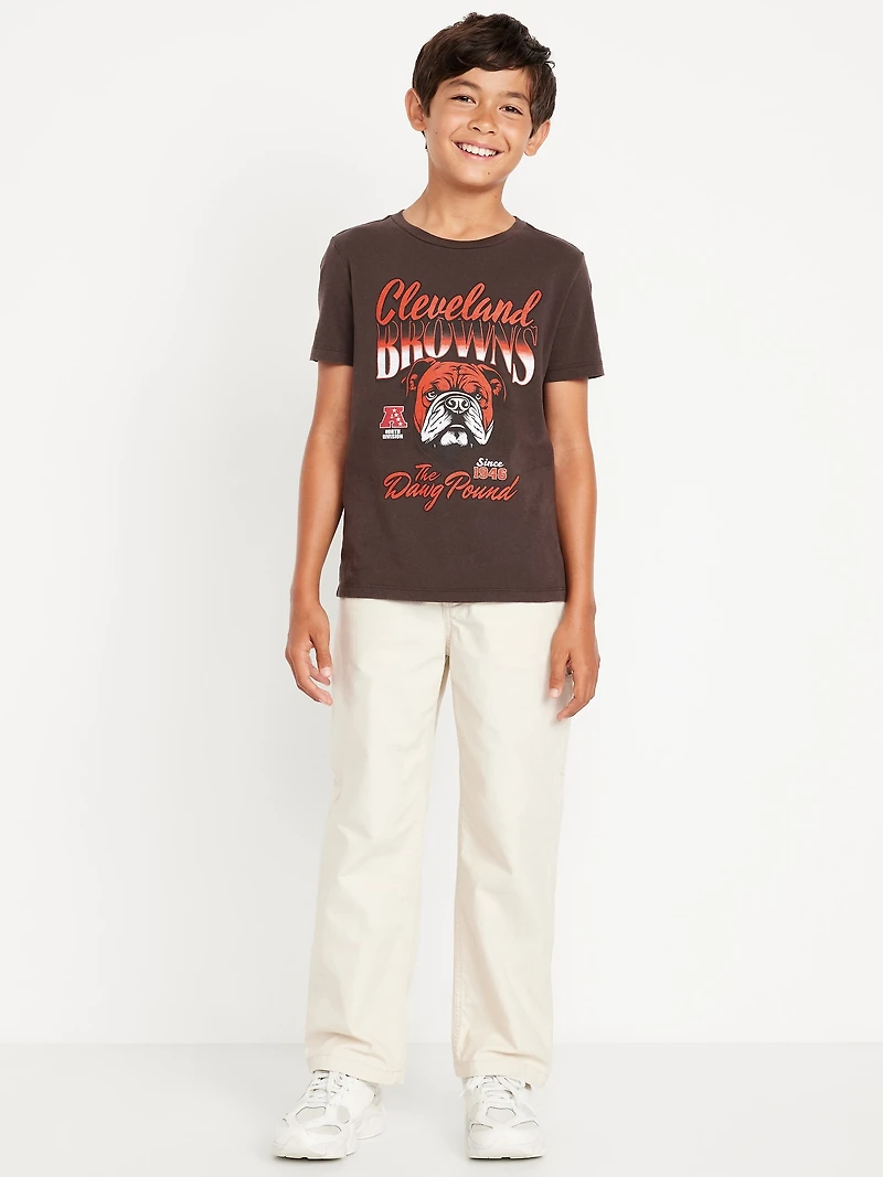 Cleveland Browns Gender-Neutral Graphic T-Shirt for Kids