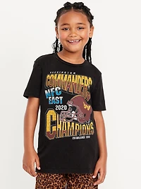 Washington Commanders Gender-Neutral Graphic T-Shirt for Kids