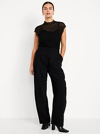 High-Waisted Taylor Barrel Ankle Pants