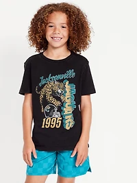 Jacksonville Jaguars Gender-Neutral Graphic T-Shirt for Kids