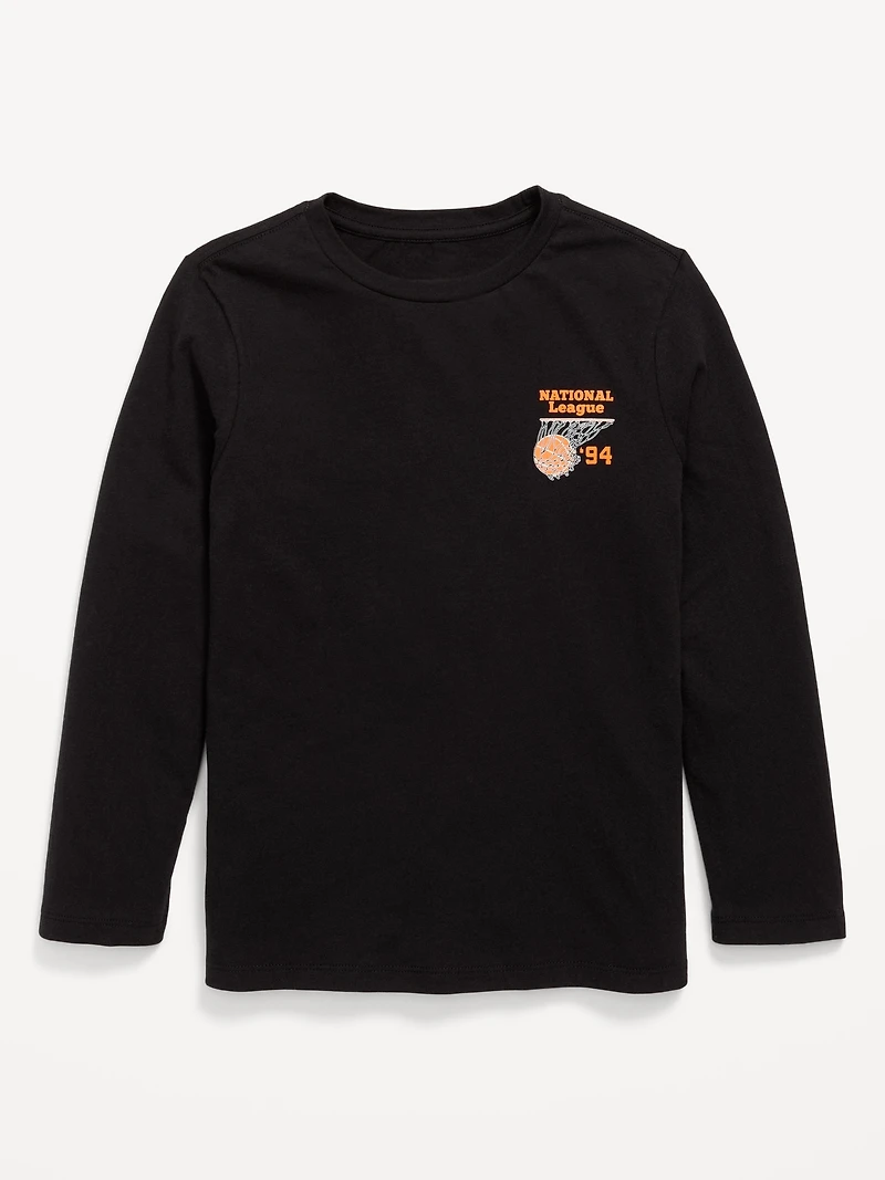 Long-Sleeve Graphic T-Shirt for Boys