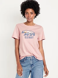 EveryWear Crew-Neck Logo-Graphic T-Shirt