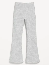 CozePlush High-Waisted Flare Leggings for Girls