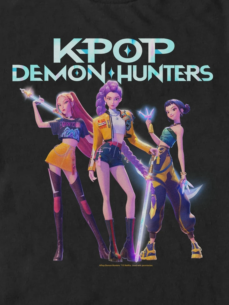 K-Pop Demon Hunters Hero Group Graphic T-Shirt